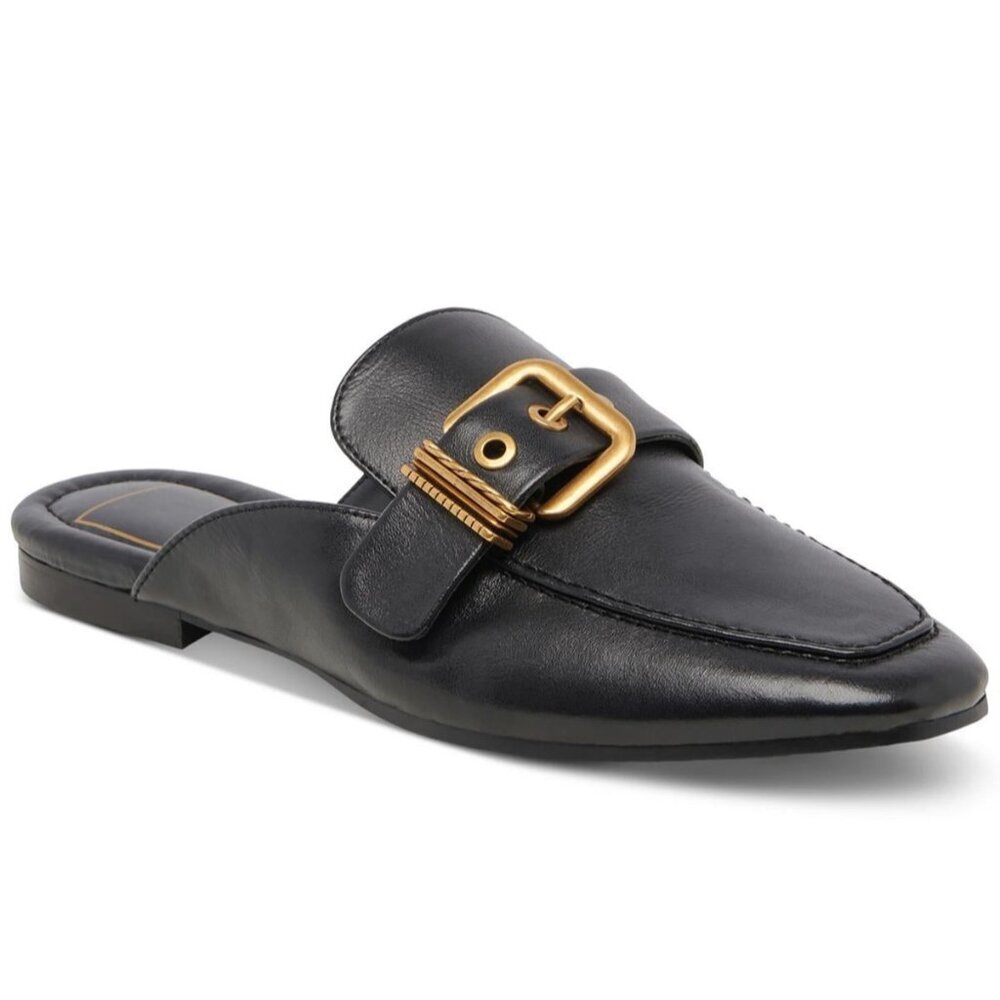 Dolce Vita Santel Brown Leather Slip On Loafer W 8 NIB MSRP $120